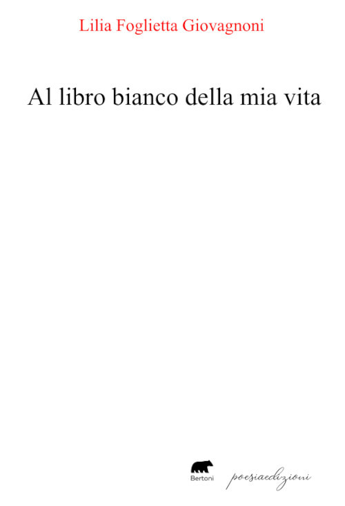 Al libro bianco della mia vita