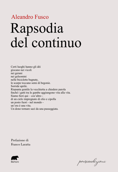 Rapsodia del continuo