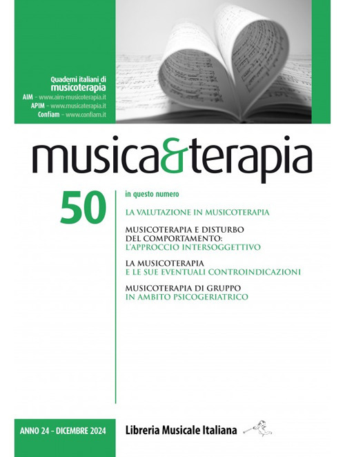 Musica&terapia (2024). Vol. 50