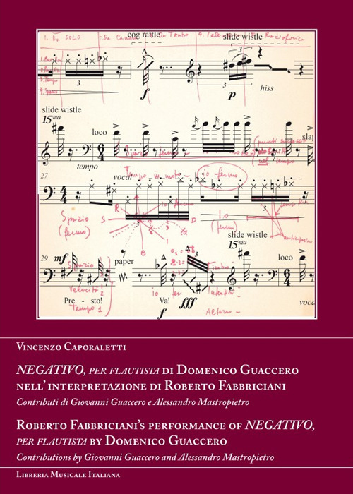 Negativo, per flautista di Domenico Guaccero nell'interpretazione di Roberto Fabbriciani