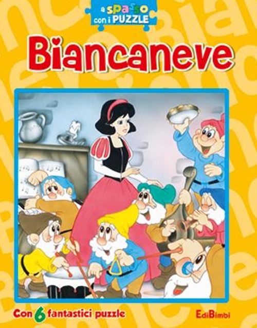 Biancaneve. A spasso con i puzzle. Libro puzzle. Ediz. illustrata