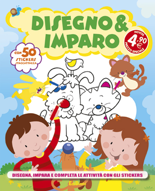 Disegno & imparo. Con adesivi. Ediz. illustrata