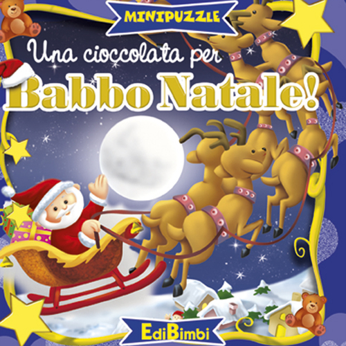 Una cioccolata per Babbo Natale. Minipuzzle