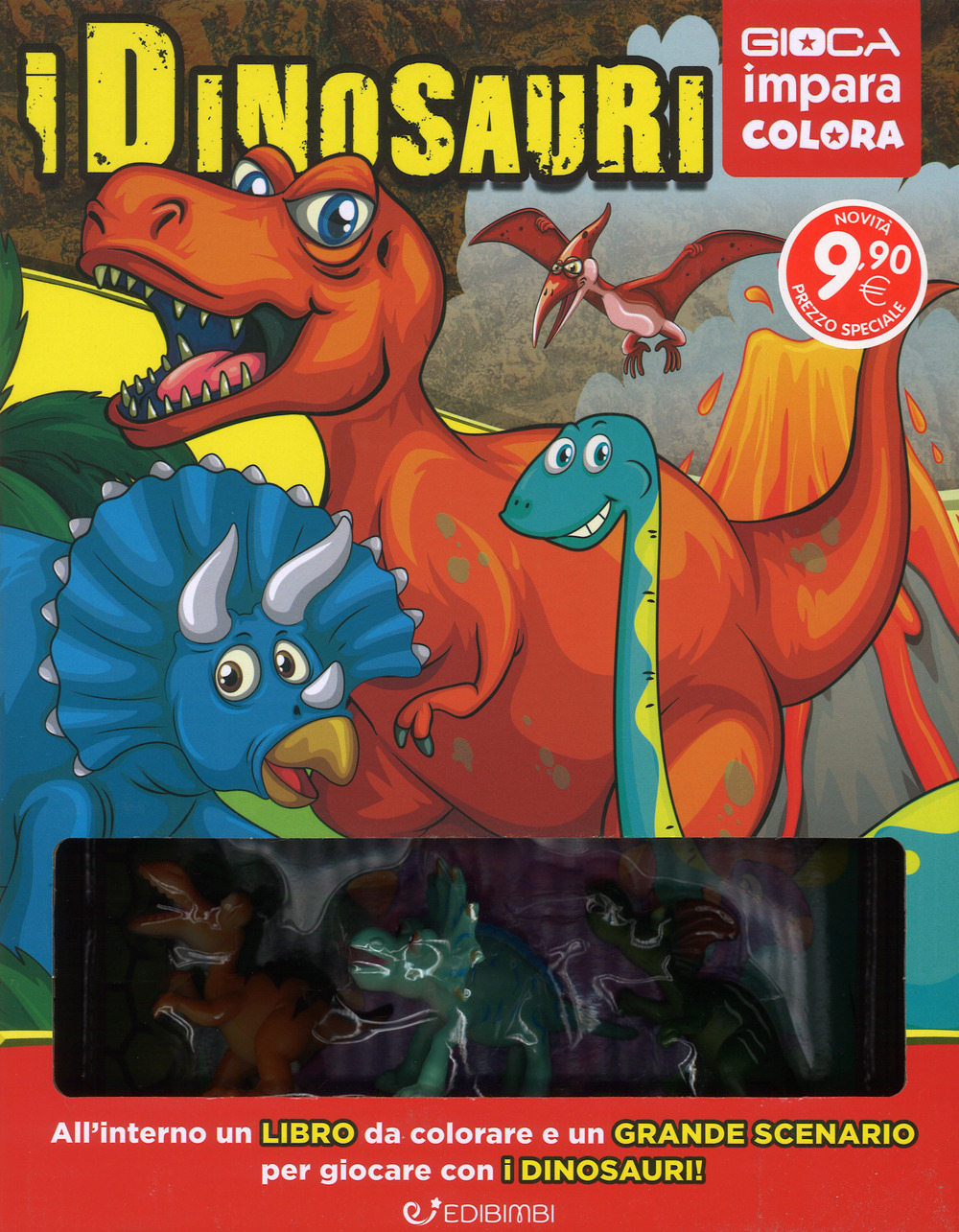 I dinosauri. Ediz. a colori. Con gadget