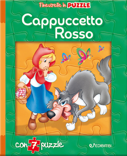 Cappuccetto Rosso. Finestrelle in puzzle