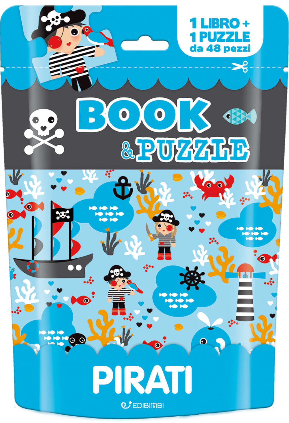 Pirati. Book&puzzle. Ediz. illustrata. Con puzzle