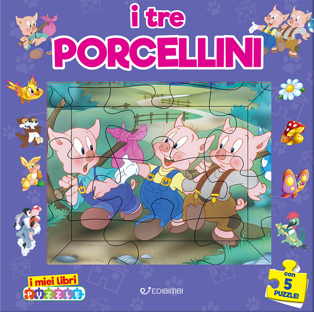 I tre porcellini. I miei libri puzzle. Ediz. a colori