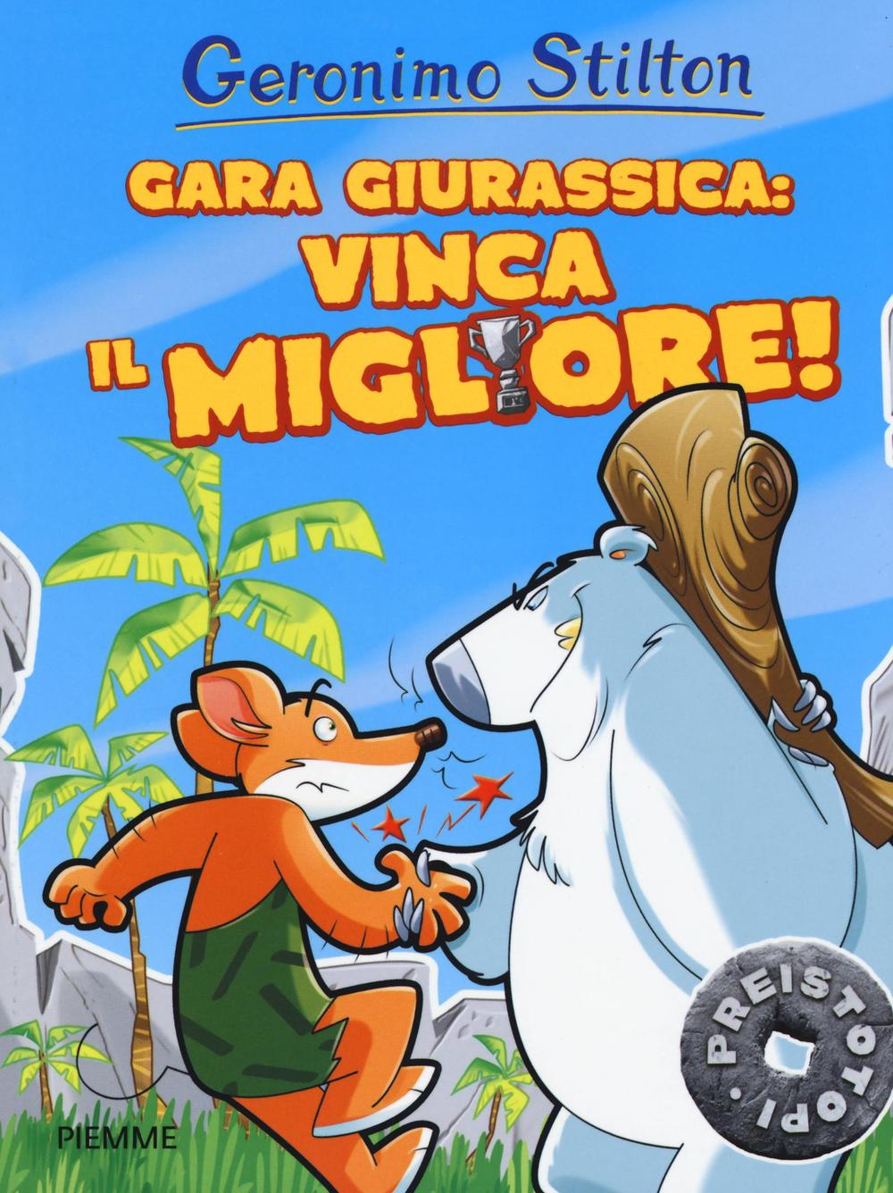 Gara giurassica: vinca il migliore! Preistotopi. Ediz. illustrata