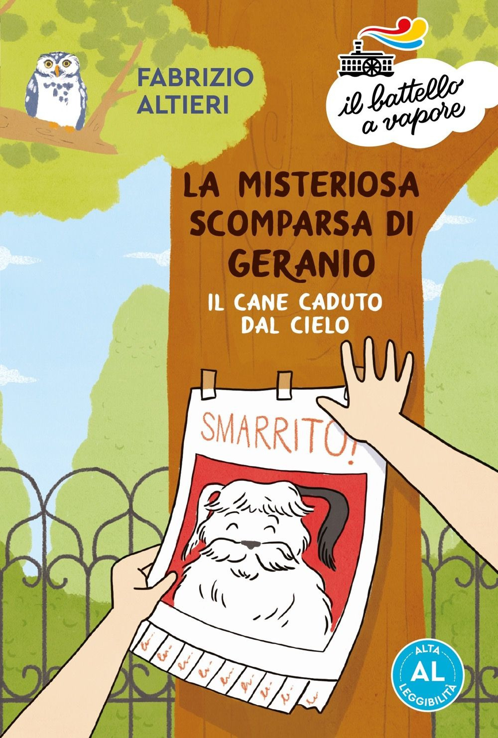 La misteriosa scomparsa di Geranio, il cane caduto dal cielo. Ediz. ad alta leggibilità