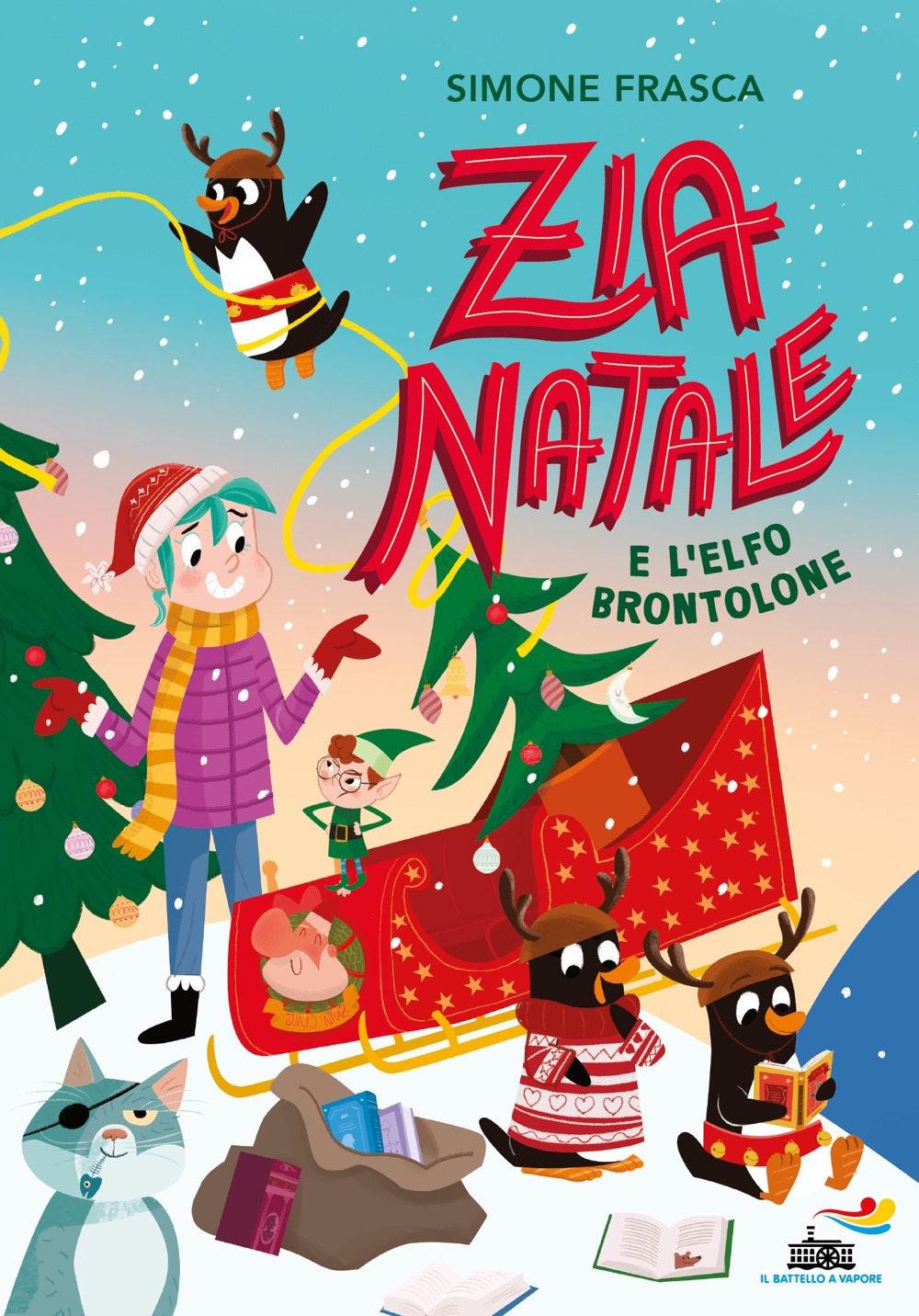 Zia Natale e l'elfo brontolone. Ediz. a colori