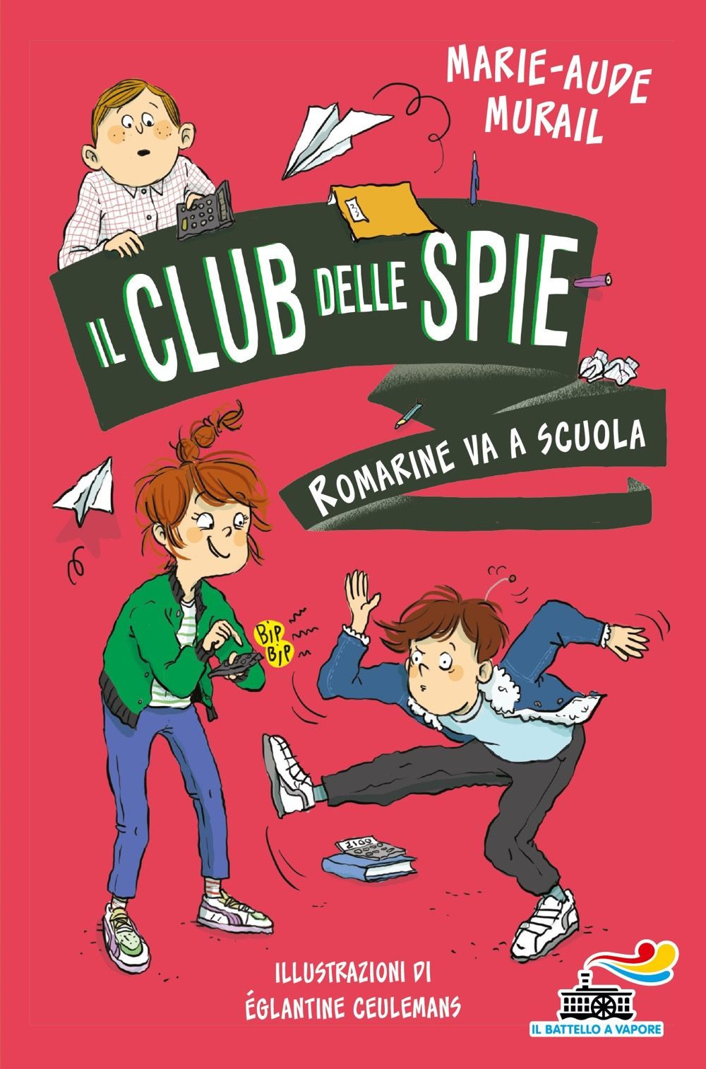 Romarine va a scuola. Il club delle spie