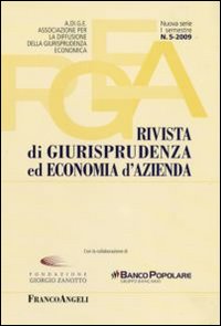 Rivista di giurisprudenza ed economia d'azienda (2009). Vol. 5