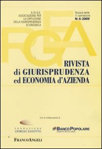 Rivista di giurisprudenza ed economia d'azienda (2009). Vol. 6