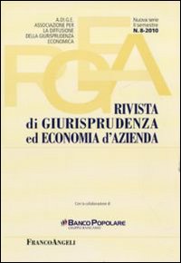 Rivista di giurisprudenza ed economia d'azienda (2010). Vol. 8