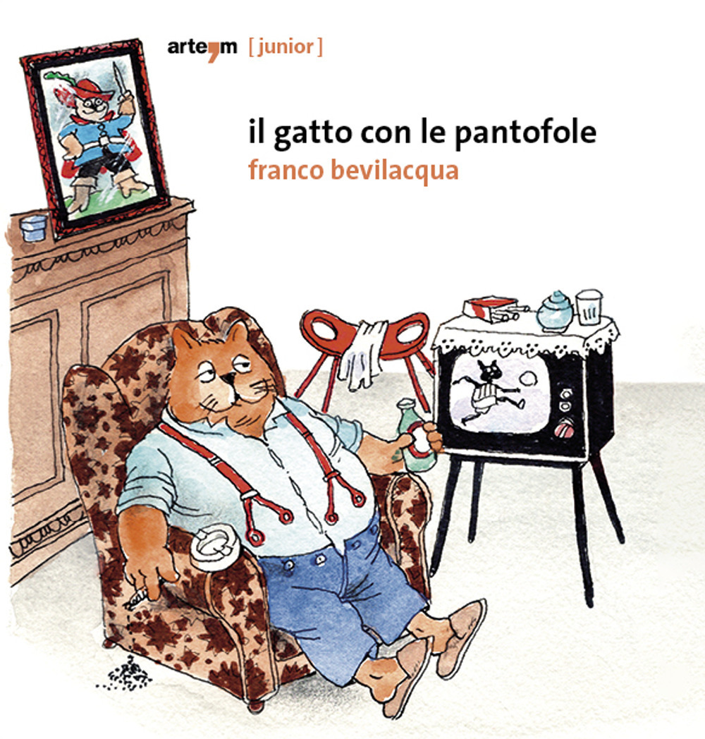 Il gatto con le pantofole