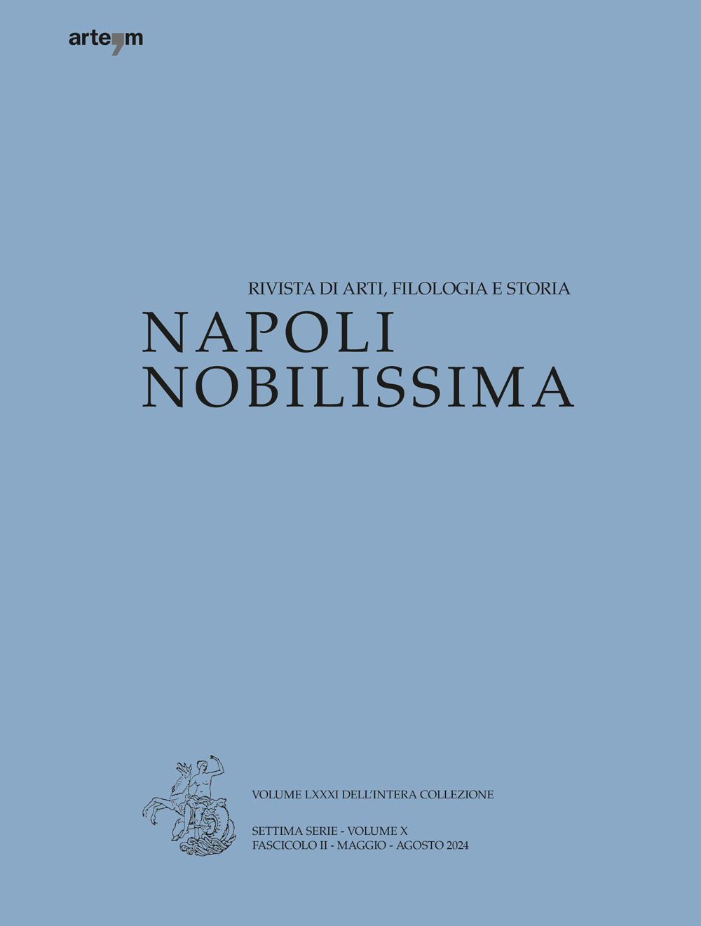 Napoli nobilissima. Rivista di arti, filologia e storia (2024). Vol. 2: Maggio-agosto