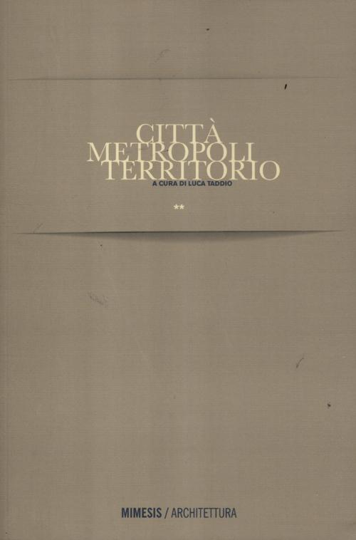 Città metropoli territorio