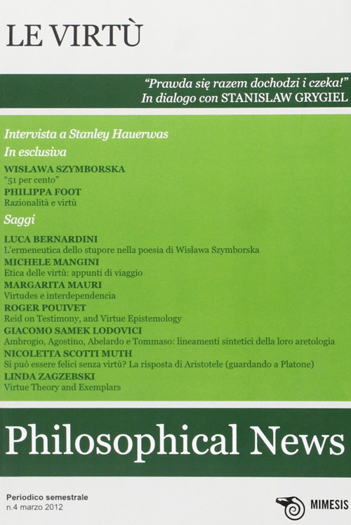 Philosophical news (2012). Vol. 4