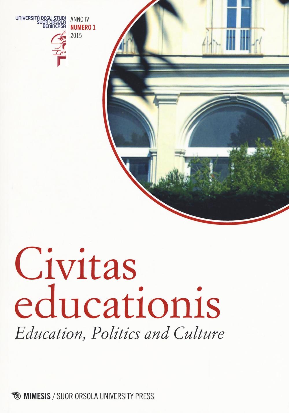 Civitas educationis (2015). Vol. 1