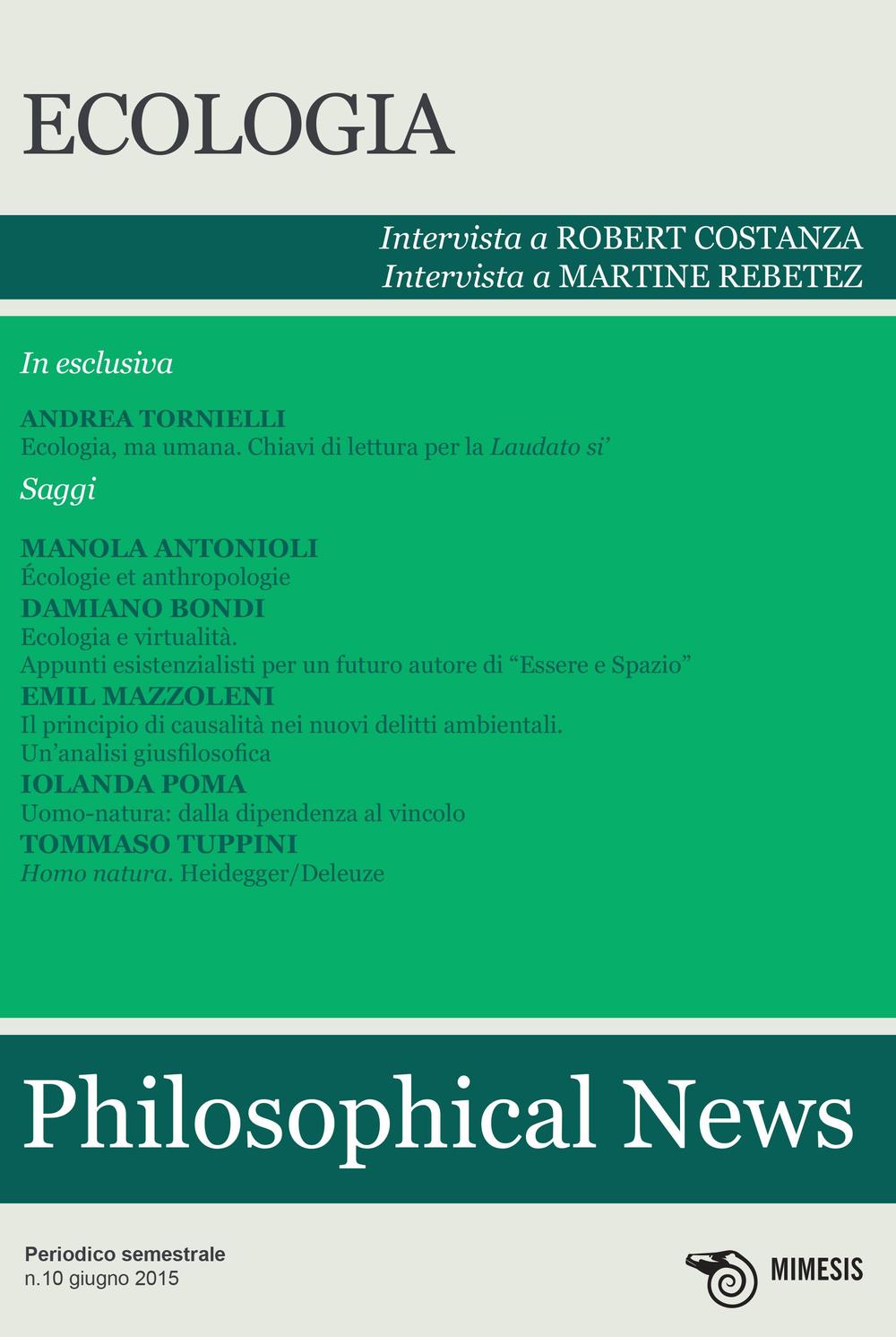 Philosophical news. Vol. 10