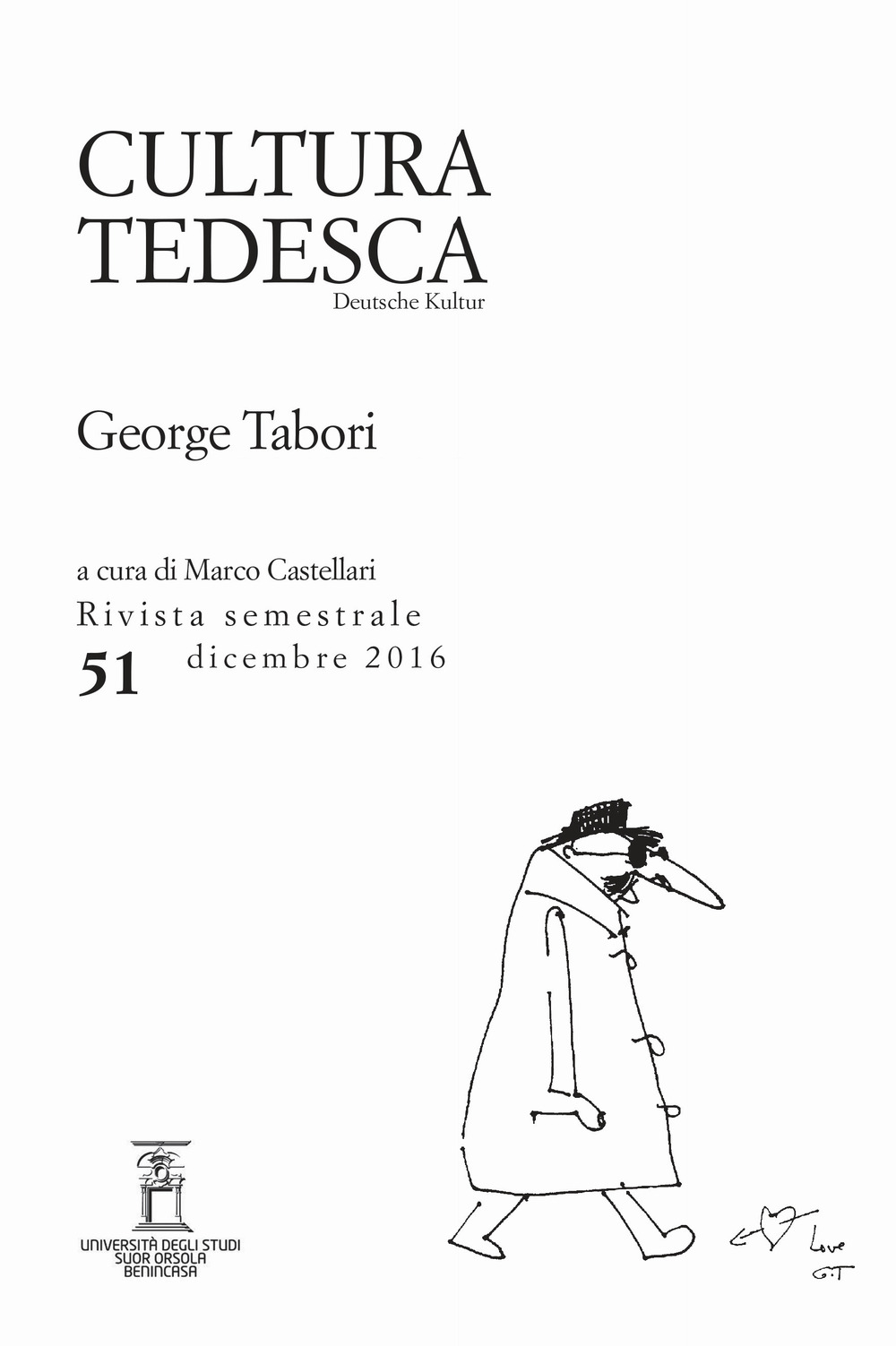 Cultura tedesca (2016). Vol. 51: George Tabori