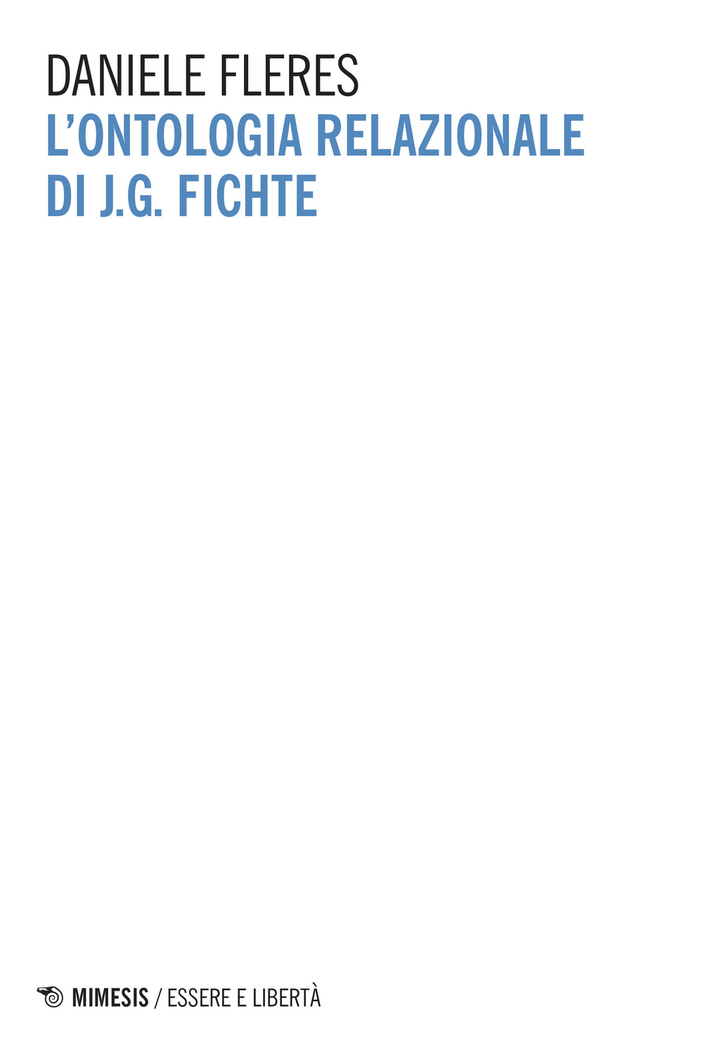 L'ontologia relazionale di J. G. Fichte