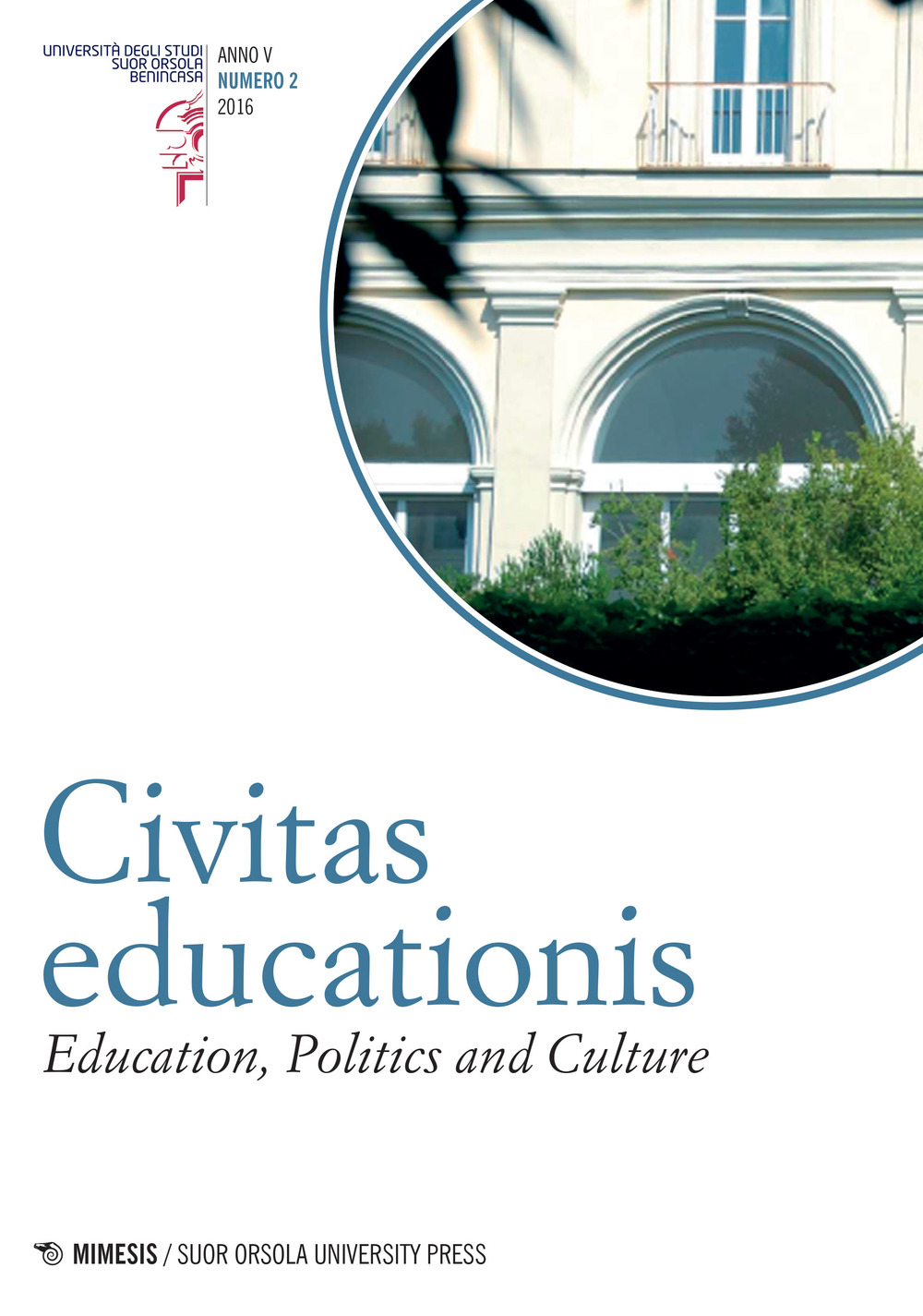 Civitas educationis. Education, politics, and culture (2016). Vol. 2