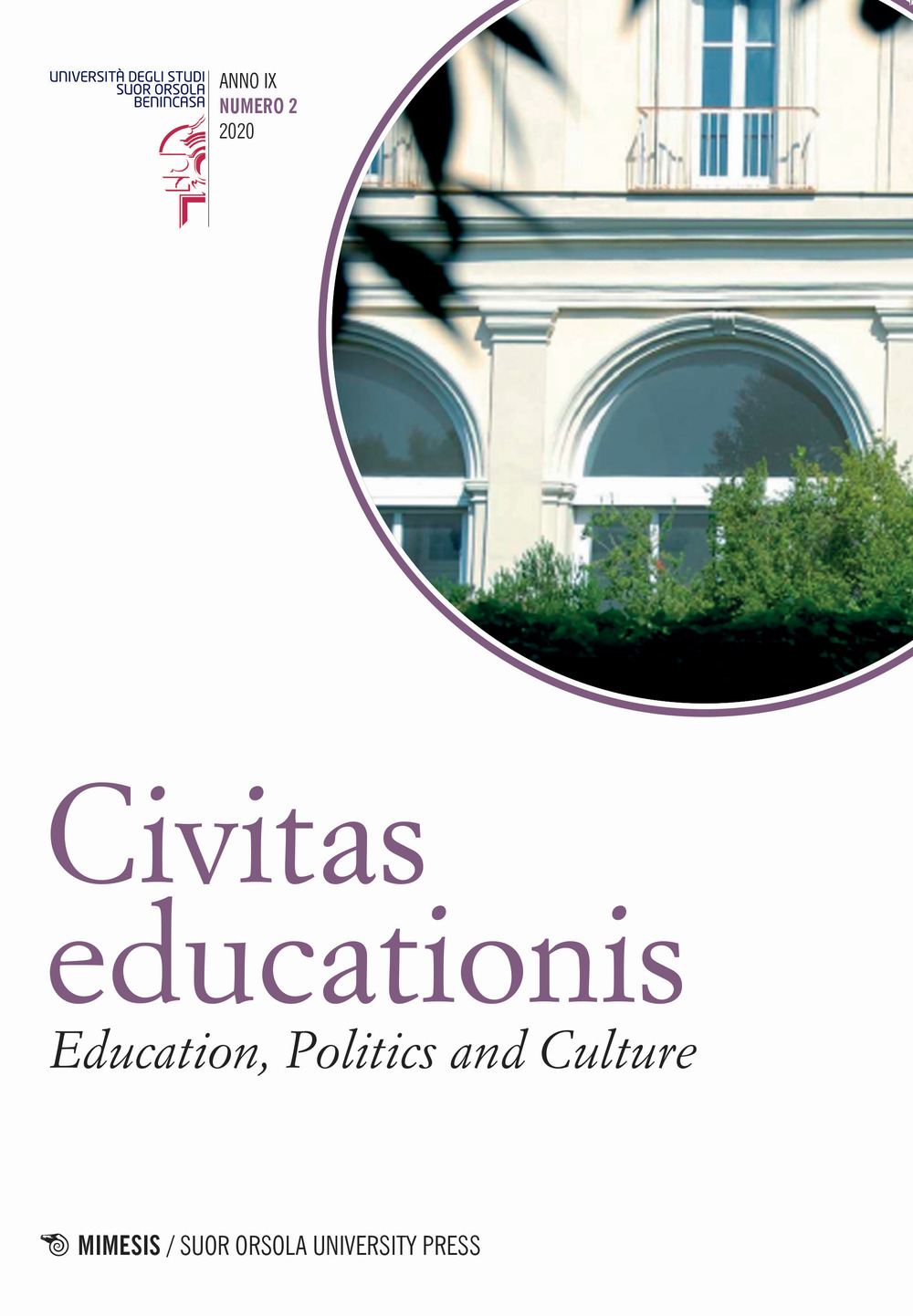 Civitas educationis. Education, politics and culture (2020). Vol. 2