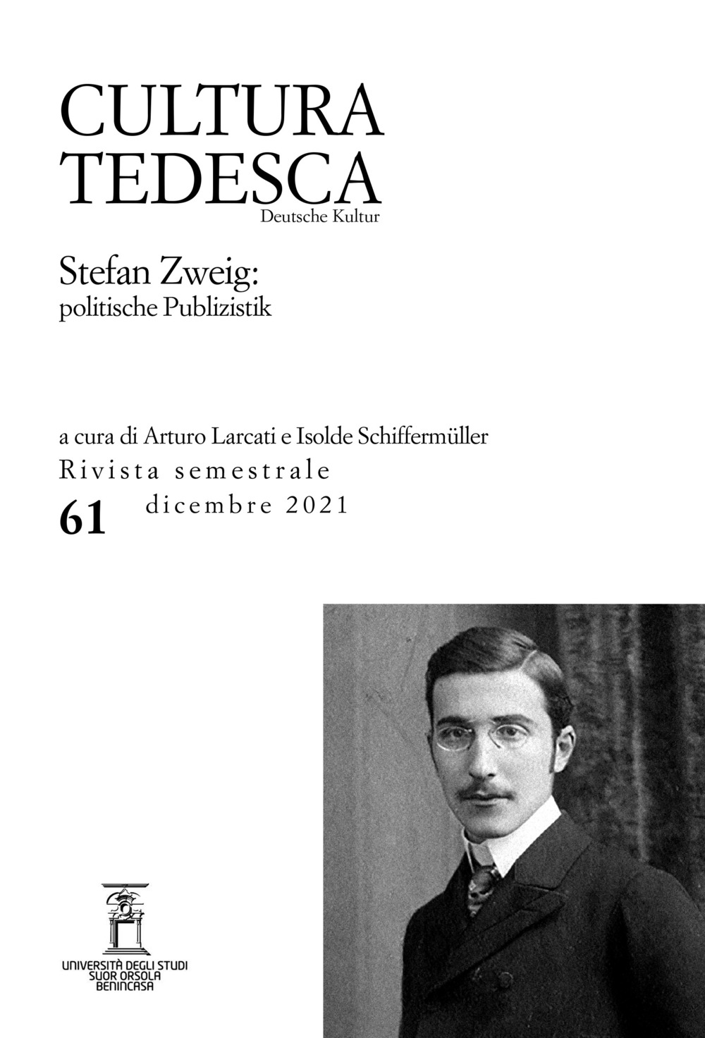 Cultura tedesca (2021). Vol. 61: Stefan Zweig