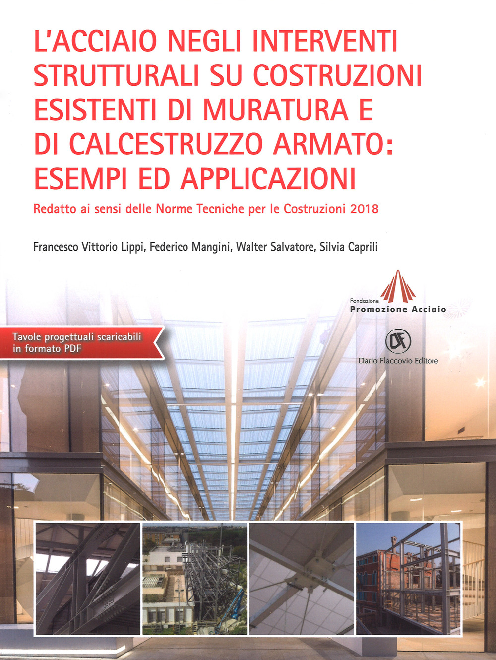 L'acciaio negli interventi strutturali su costruzioni esistenti di muratura e di calcestruzzo armato: esempi ed applicazioni redatto ai sensi delle norme tecniche per le costruzioni 2018. Con aggiornamento online