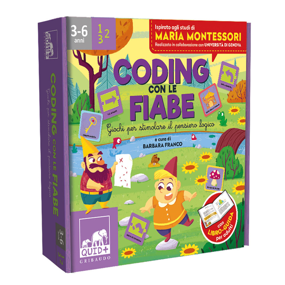 Coding con le fiabe. Giochi per stimolare il pensiero logico. Ediz. a colori. Con 48 carte. Con tappeto gioco