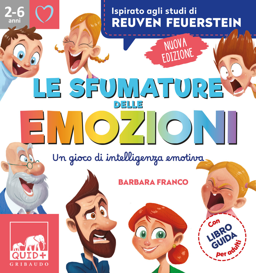 Le sfumature delle emozioni. Un gioco di intelligenza emotiva. Ispirato agli studi di Reuven Feuerstein. Con Carte