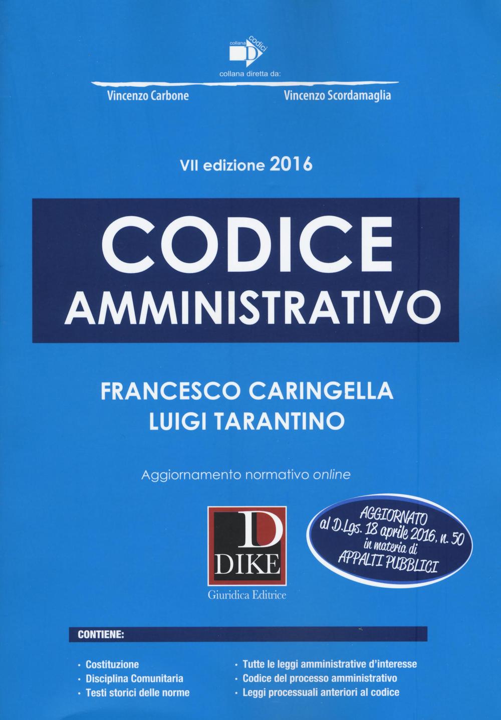 Codice amministrativo. Con aggiornamento online