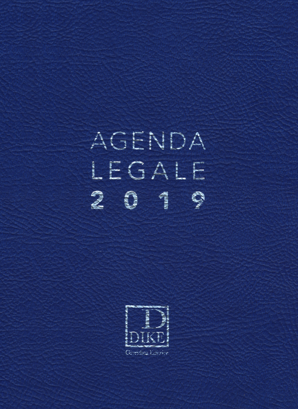 Agenda legale d'udienza 2019. Ediz. blu