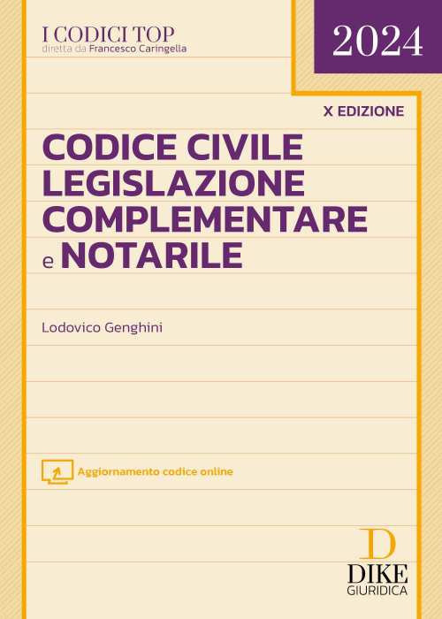 Codice civile, legislazione complementare e notarile. Con espansione online