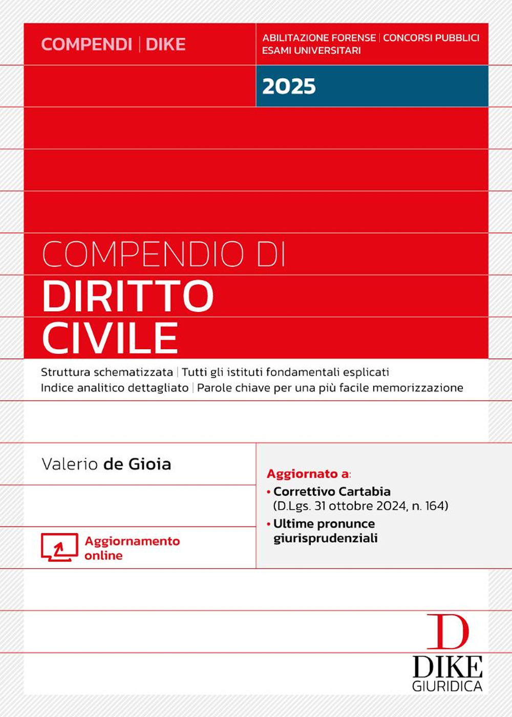 Compendio di diritto civile. Minor 2025. Con aggiornamento online