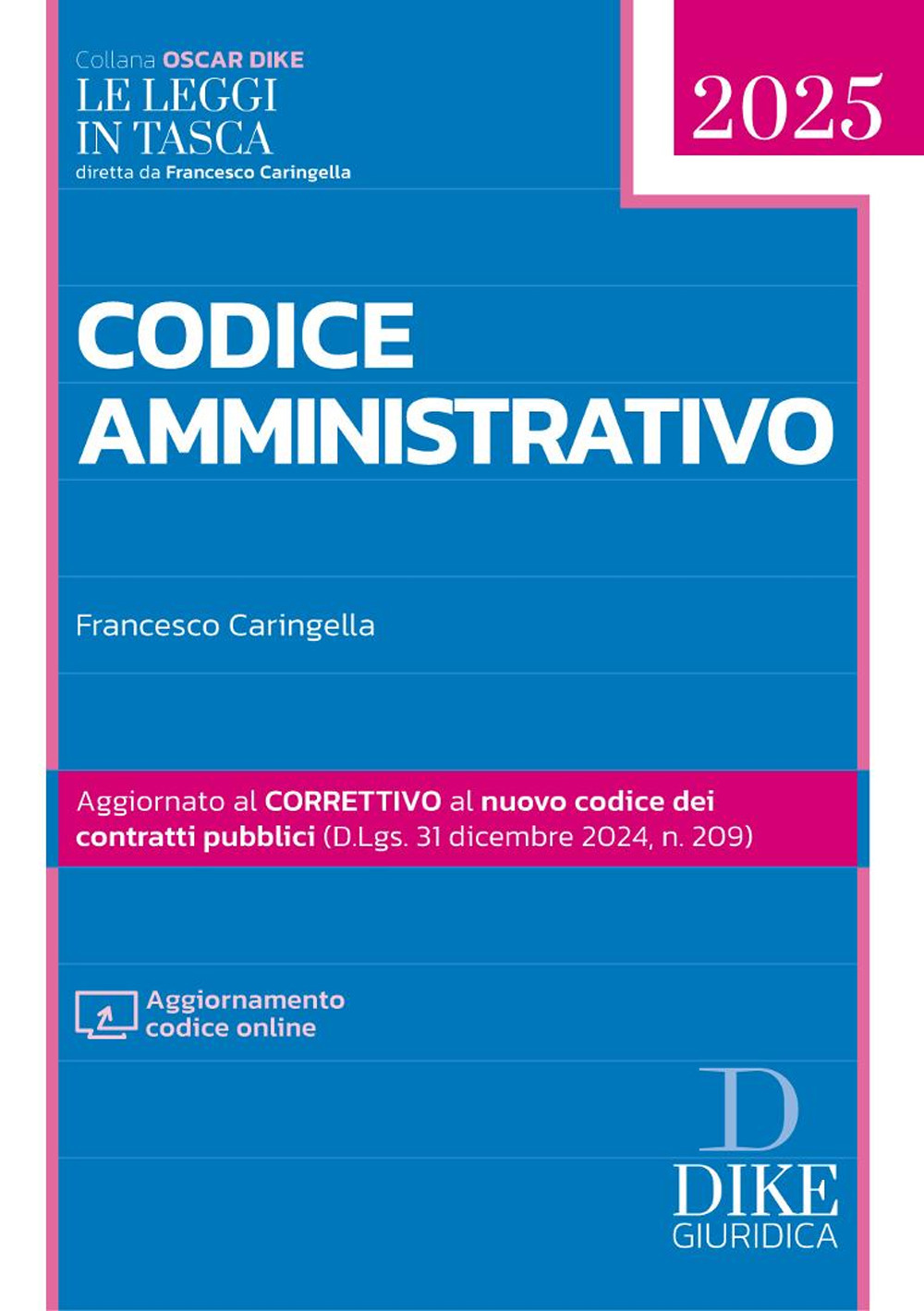 Codice amministrativo pocket 2025. Con aggiornamento codice online