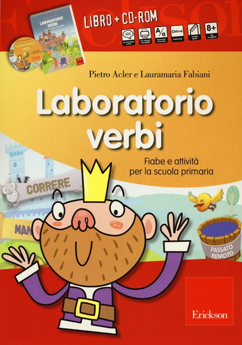 Laboratorio verbi. Fiabe e attività per la scuola primaria. Con CD-ROM