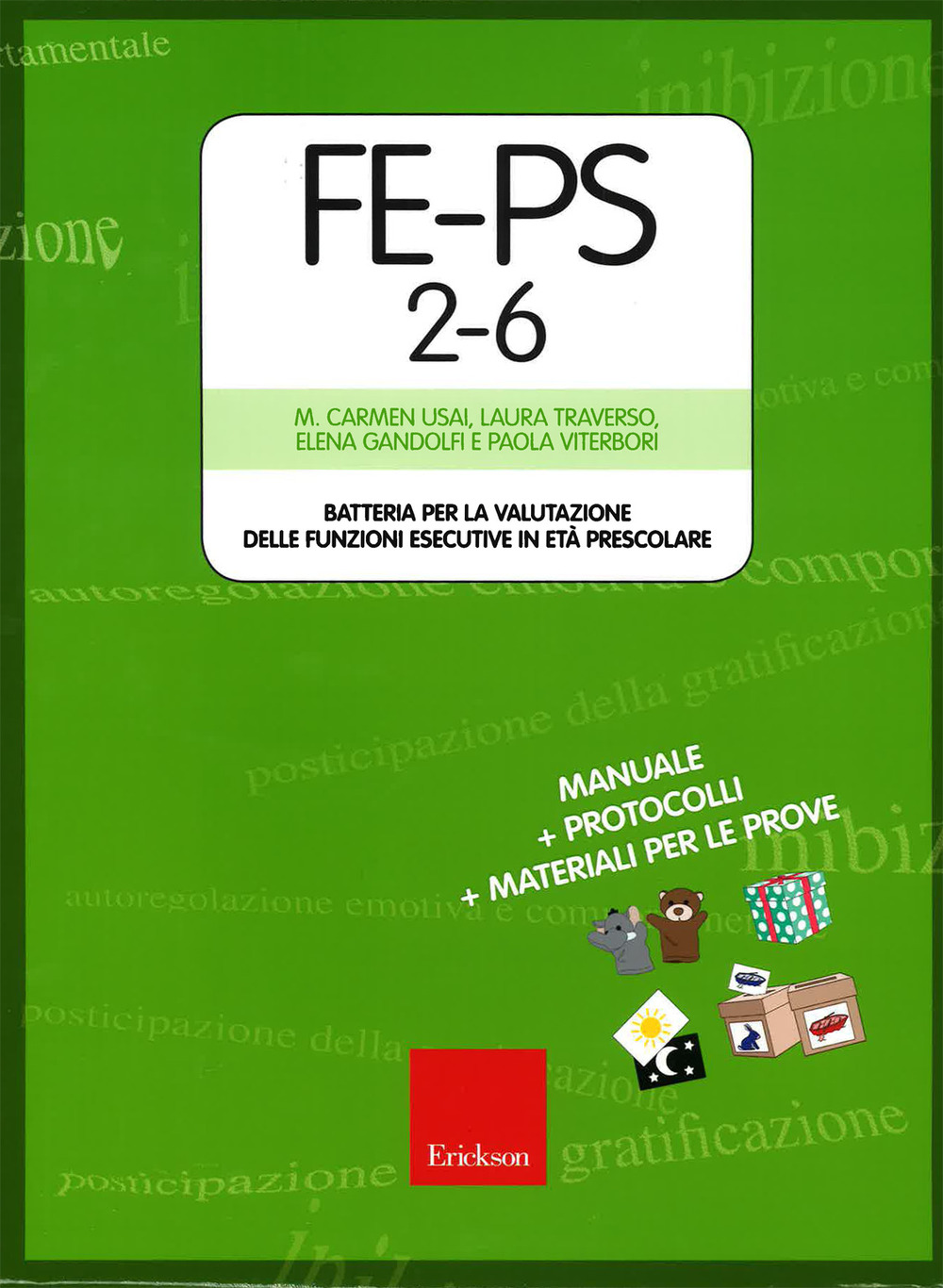 FE-PS 2-6. Batteria per la valutazione delle funzioni esecutive in età prescolare. Con Giocattolo morbido. Con Poster