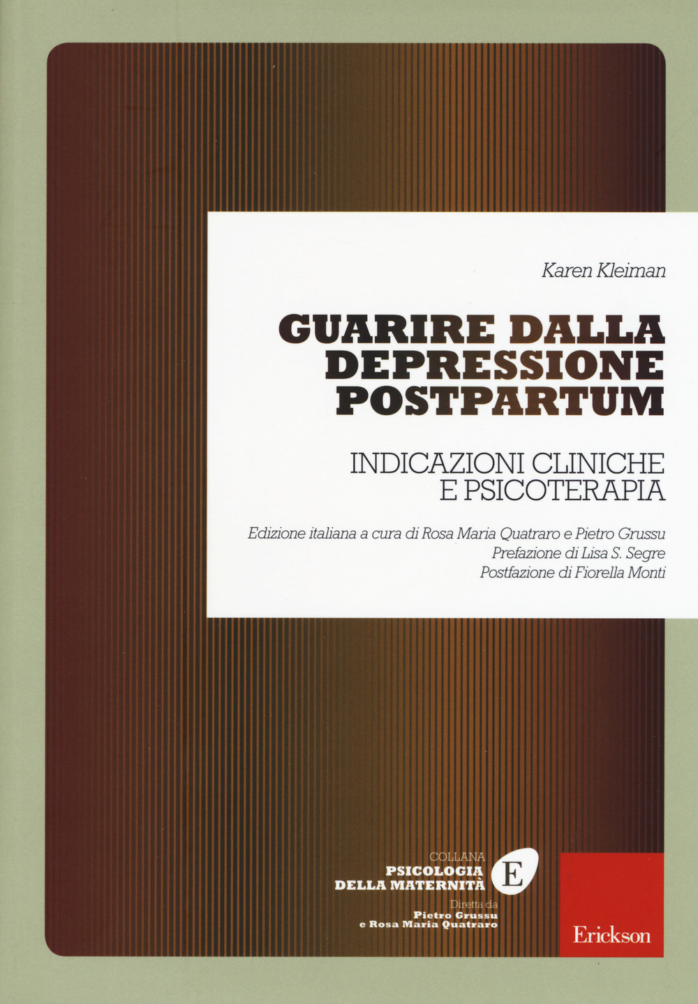 Guarire dalla depressione postpartum. Indicazioni cliniche e psicoterapia