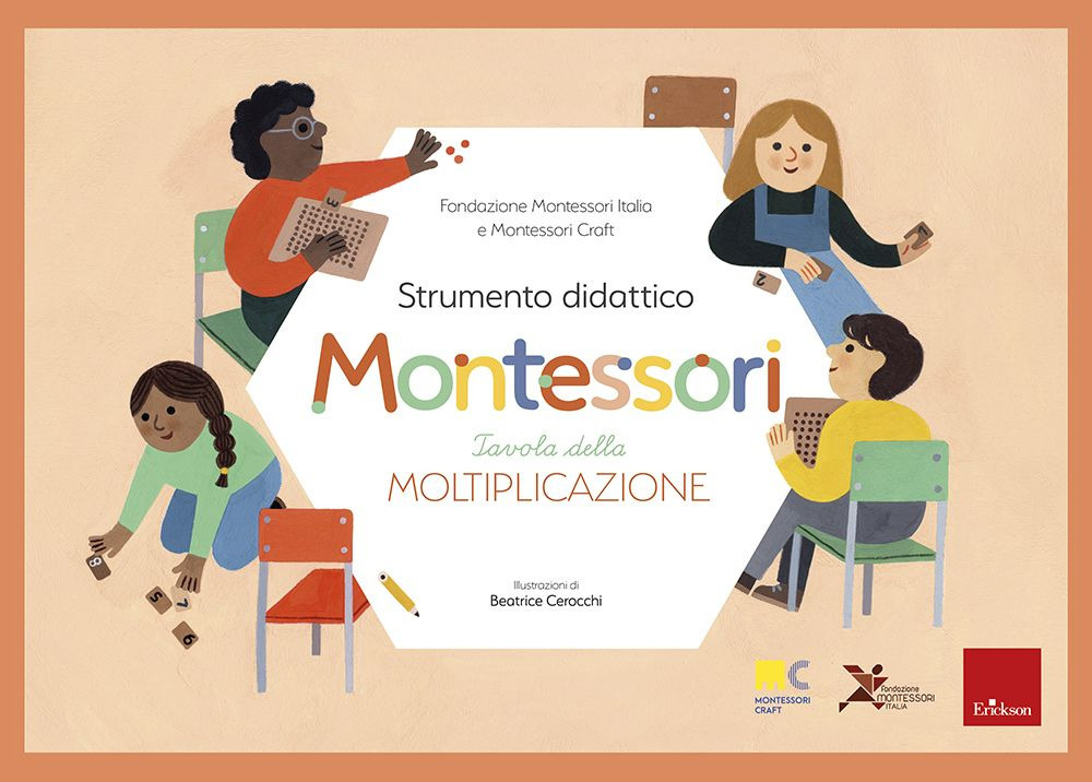 Tavola della moltiplicazione. Strumento didattico Montessori. Con Prodotti vari