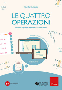 Copertina QUATTRO OPERAZIONI (SOFTWARE + GUIDA CARTACEA). STRUMENTI DIGITALI PER APPRENDERE IL CALCOLO SCR... 