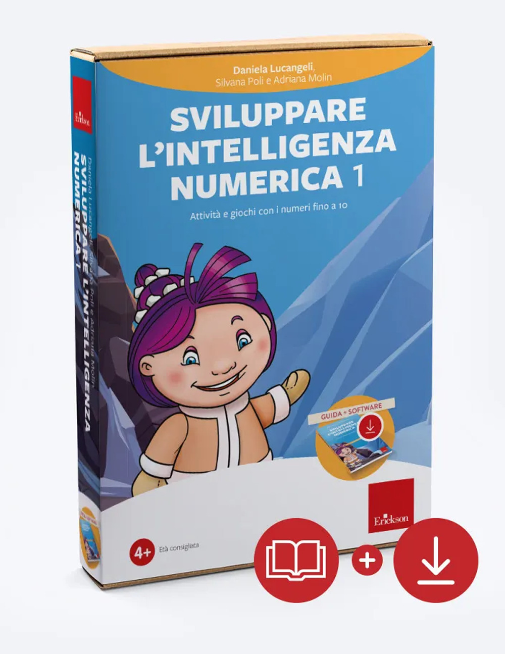 Sviluppare l'intelligenza numerica. Attività e giochi con i numeri fino a 10. Nuova ediz. Con software. Vol. 1