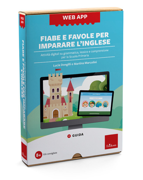 Web app. Fiabe e favole per imparare l'inglese. Attività digitali su grammatica, lessico e comprensione per la Scuola Primaria. Con software