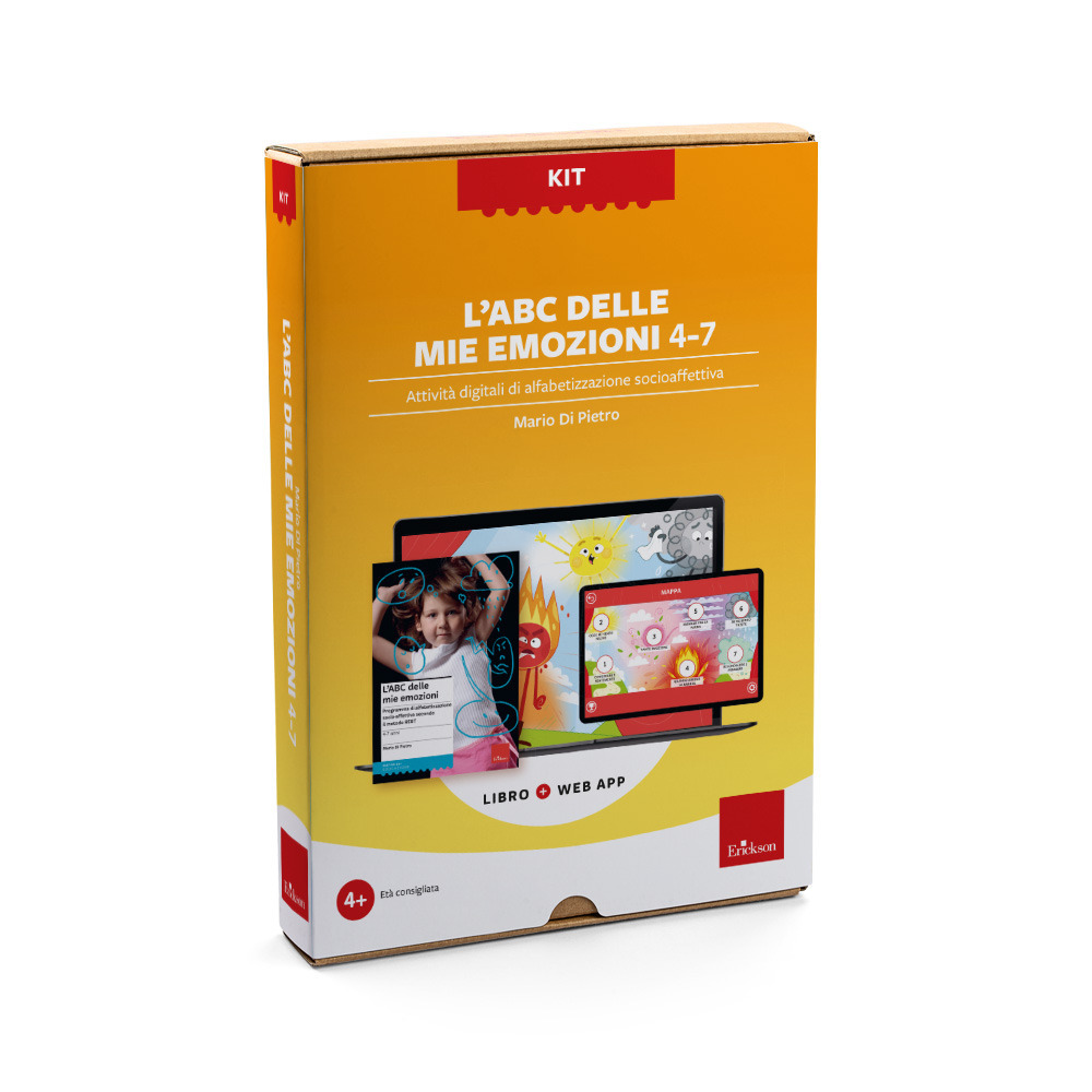 L'ABC delle mie emozioni 4-7 anni. Kit libro + web app. Con software