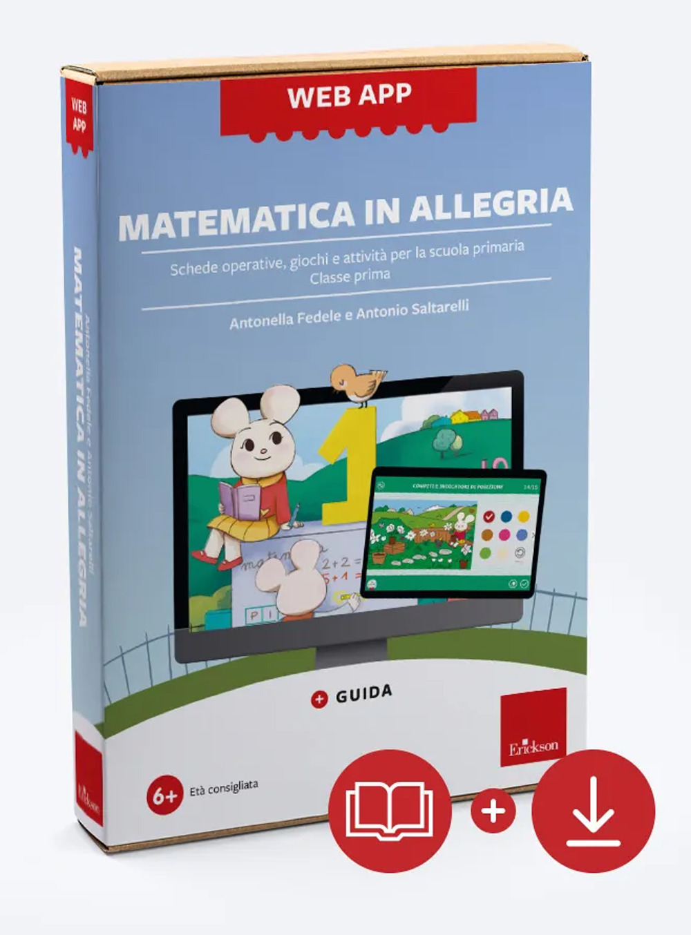 Matematica in allegria. Schede operative, giochi e attività per la scuola primaria. Per la 1ª classe elementare. Con software