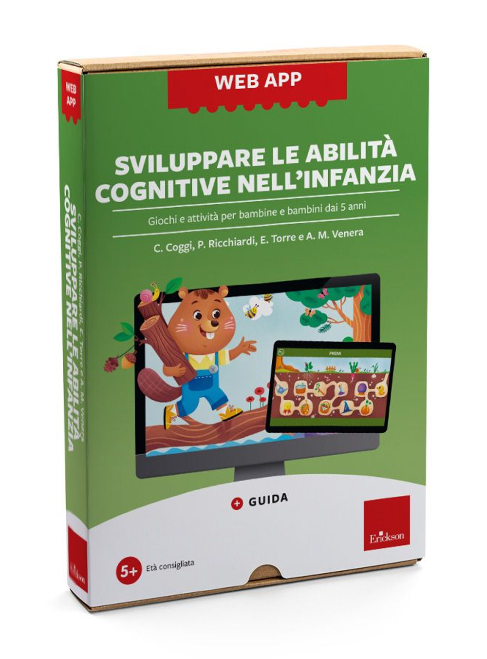 Sviluppare le abilità cognitive nell'infanzia. Giochi e attività per bambine e bambini dai 5 anni. Web app. Con software