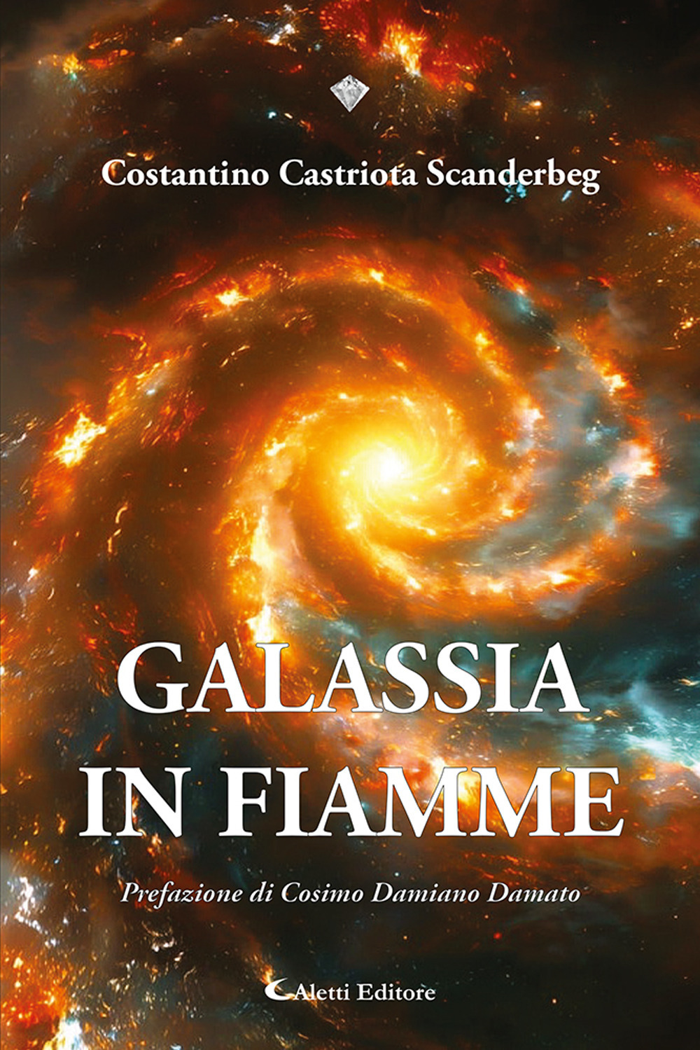 Galassia in fiamme