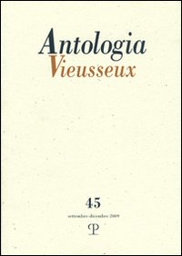 Antologia Vieusseux (2009). Vol. 45