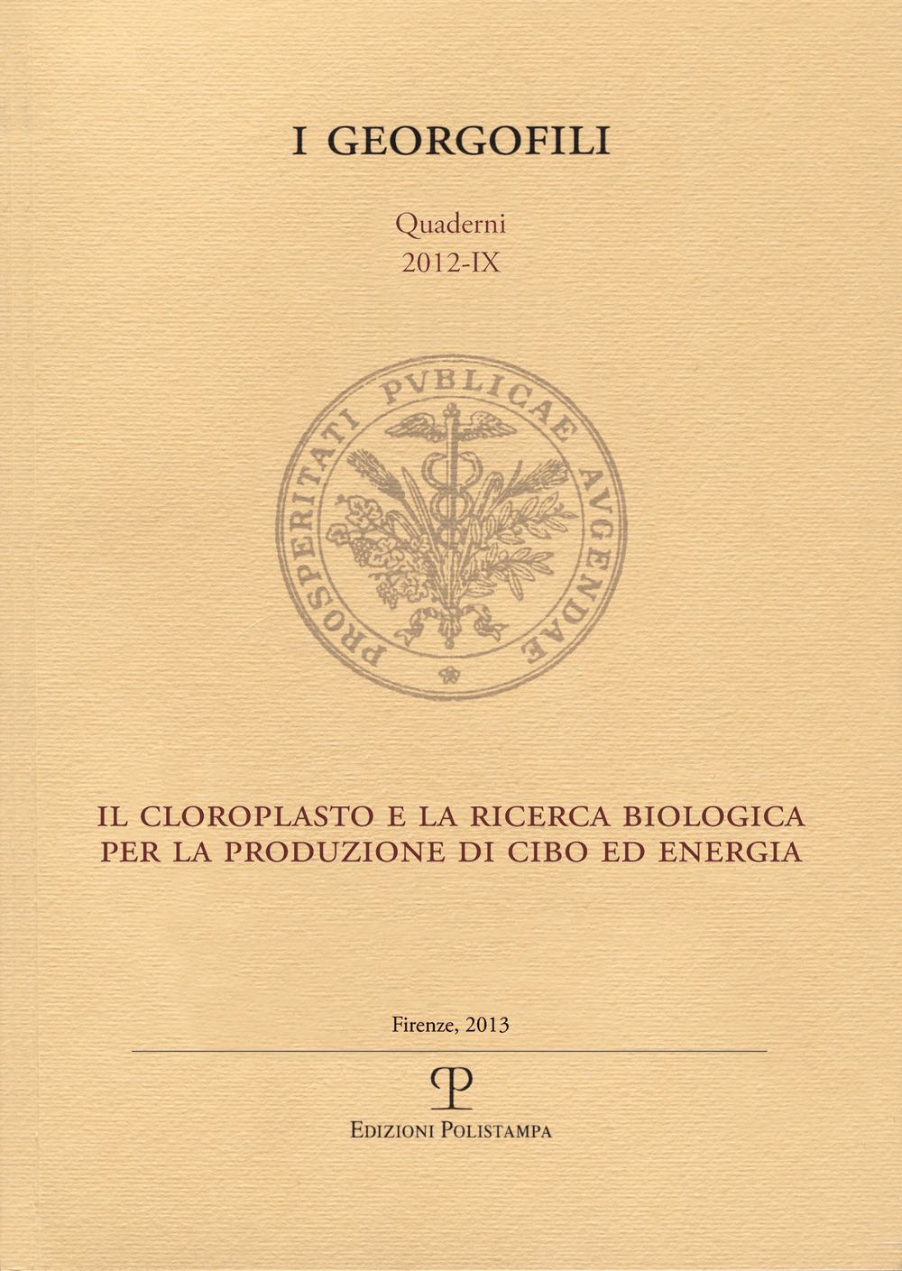 Il cloroplasto e la ricerca biologica per la produzione di cibo ed energia